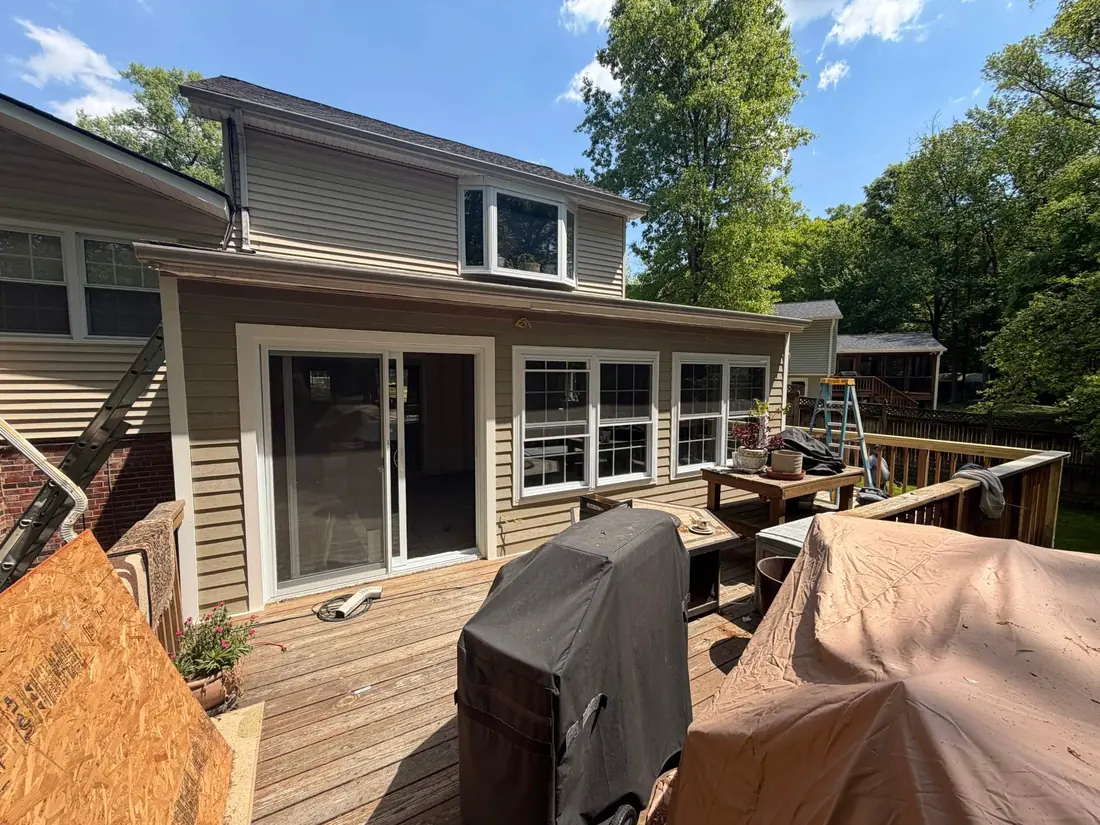 After: finished four-season sunroom addition